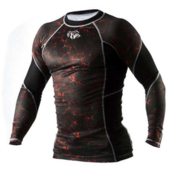Рашгард Peresvit Immortal Silver Force Rashguard Long Sleeve Lava