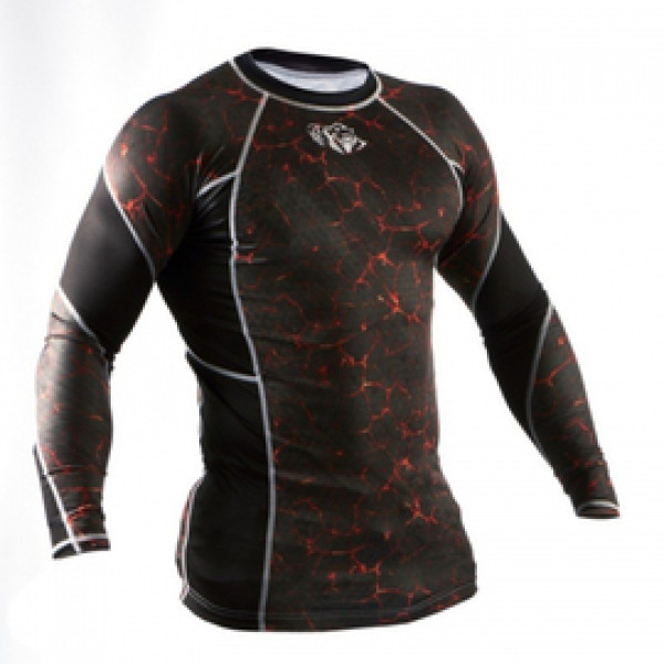 Рашгард Peresvit Immortal Silver Force Rashguard Long Sleeve Lava