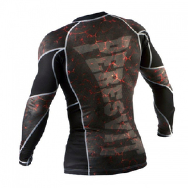 Рашгард Peresvit Immortal Silver Force Rashguard Long Sleeve Lava