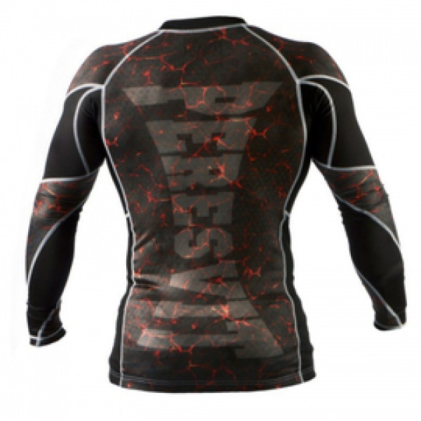 Рашгард Peresvit Immortal Silver Force Rashguard Long Sleeve Lava