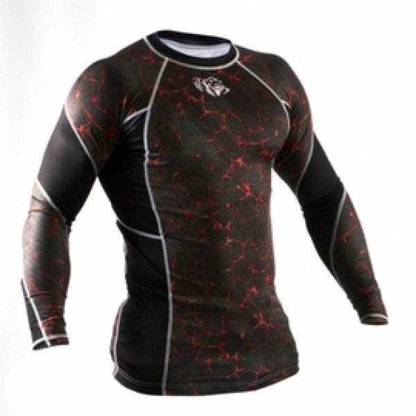 Рашгард Peresvit Immortal Silver Force Rashguard Long Sleeve Lava