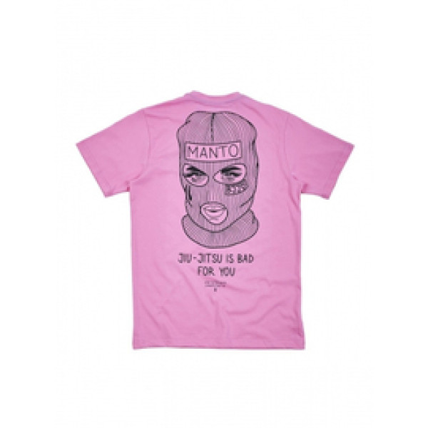 Футболка MANTO x KTOF T-shirt Balaclava Pink