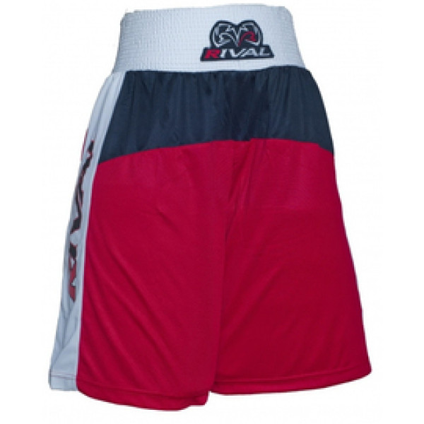 Шорты для бокса Rival Training Shorts Red Black White