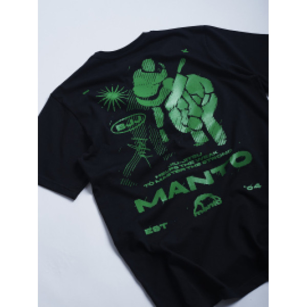 Футболка MANTO T-shirt BJJ Sequence Black