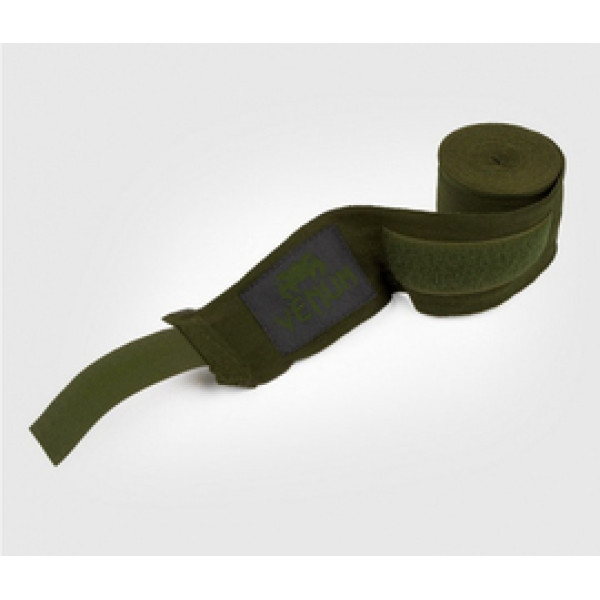 Боксерские бинты Venum Kontact Boxing Handwraps - 4m Khaki Black