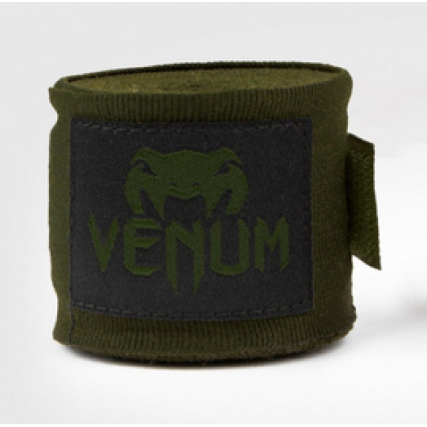 Боксерские бинты Venum Kontact Boxing Handwraps - 4m Khaki Black
