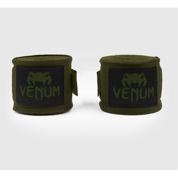 Боксерские бинты Venum Kontact Boxing Handwraps - 4m Khaki Black