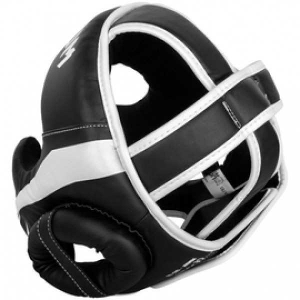 Шлем Venum Elite Headgear Black White