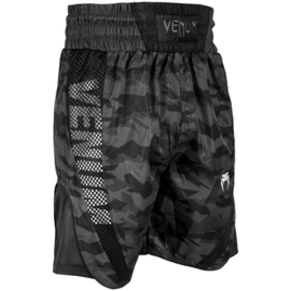 Шорты для бокса Venum Elite Boxing Shorts Camo Black