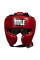 Шлем Title Blood Red Leather Sparring Headgear