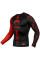 Рашгард Venum Logos Rashguard Long Sleeves Black Red