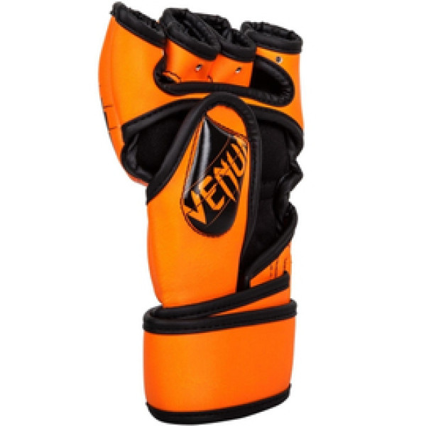 Перчатки Venum Undisputed 2.0 MMA Gloves - Semi Leather Orange
