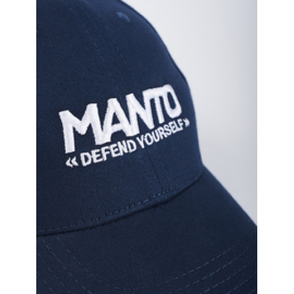 Бейсболка Manto Snapback Cap Logotype Navy Blue