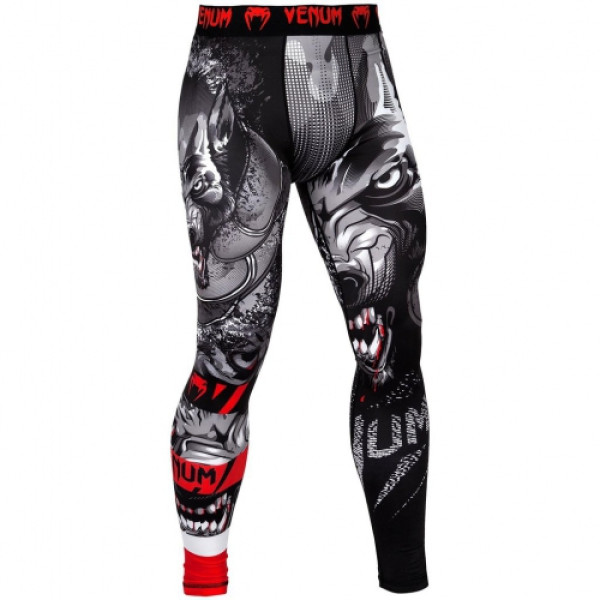 Компрессионные штаны Venum Werewolf Spats Black