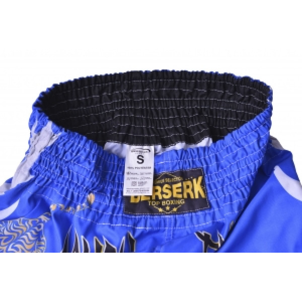 Шорты Berserk-sport  Muay Thai Fighter blue
