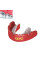 Капа OPRO Gold Braces Red/Pearl (art.002227008)