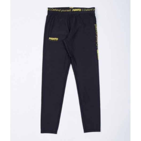 Компрессионные штаны MANTO Grappling Tights Alpha Black