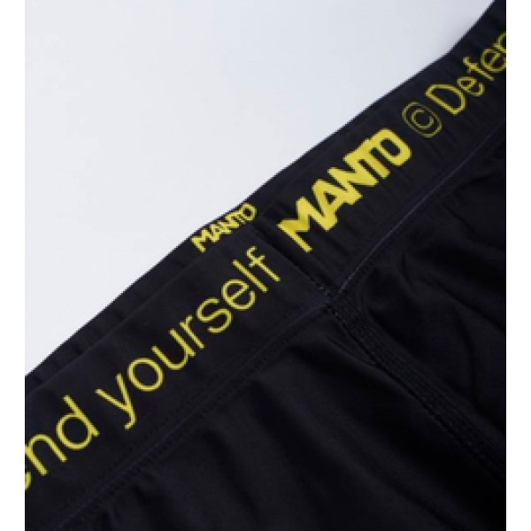 Компрессионные штаны MANTO Grappling Tights Alpha Black