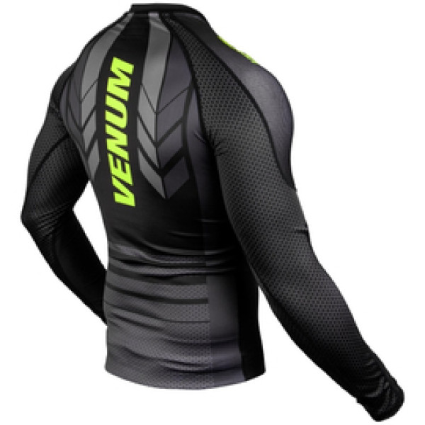 Рашгард Venum Technical 2.0 Rashguards Long Black Yellow