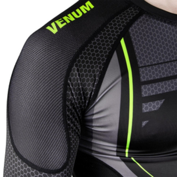 Рашгард Venum Technical 2.0 Rashguards Long Black Yellow