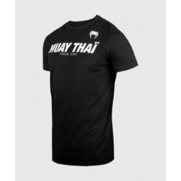 Футболка Venum Muay Thai VT T-Shirt Black White