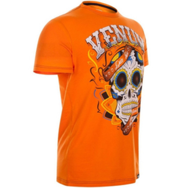 Футболка Venum Santa Muerte 2.0 T-shirt Orange