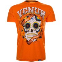 Футболка Venum Santa Muerte 2.0 T-shirt Orange