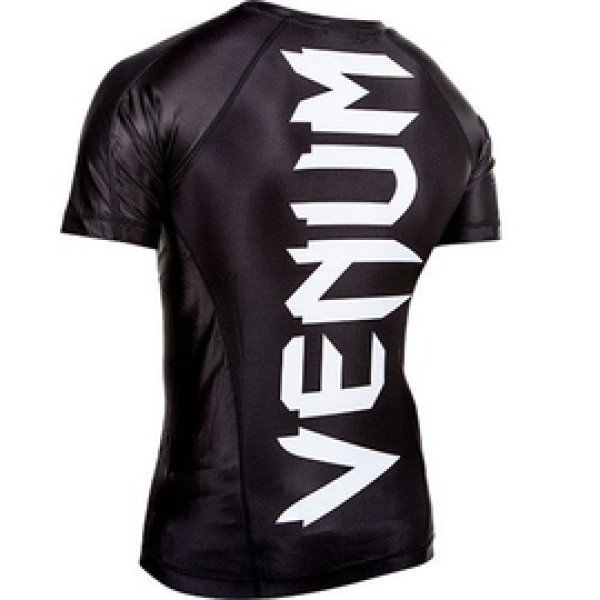 Рашгард Venum Giant с коротким рукавом - Black