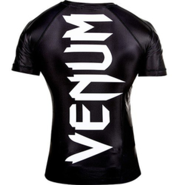 Рашгард Venum Giant с коротким рукавом - Black