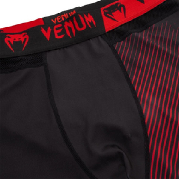 Компрессионные штаны Venum NoGi 2.0 Spats Black Red