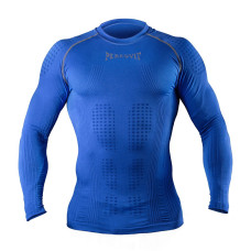 Компрессионная футболка с длинным рукавом Peresvit 3D Performance Rush Compression T-Shirt Royal