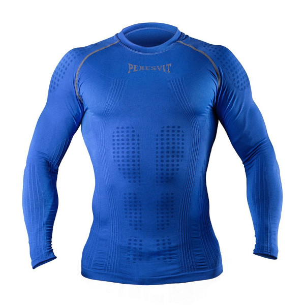 Компрессионная футболка с длинным рукавом Peresvit 3D Performance Rush Compression T-Shirt Royal