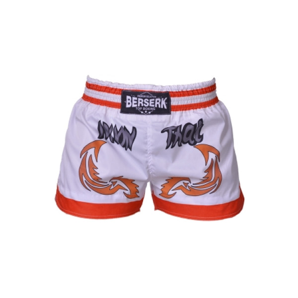 Шорты Berserk-sport  Muay Thai Fighter white