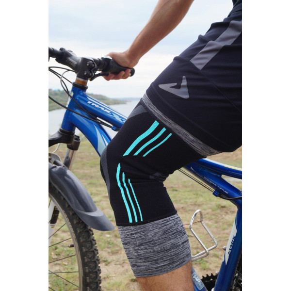 Наколінники Power System PS-6021 Knee Support Evo Black/Blue (пара) M
