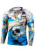 Рашгард Fixgear Abstract Skull Blue