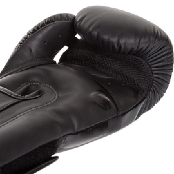 Боксерские перчатки Venum Elite Boxing Gloves Matte Black