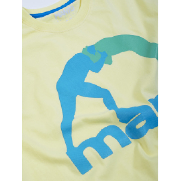 Футболка MANTO T-shirt Duo 22 Yellow