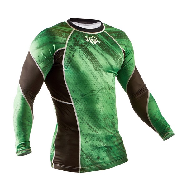 Рашгард Peresvit Immortal Silver Force Rashguard Long Sleeve Green Lantern