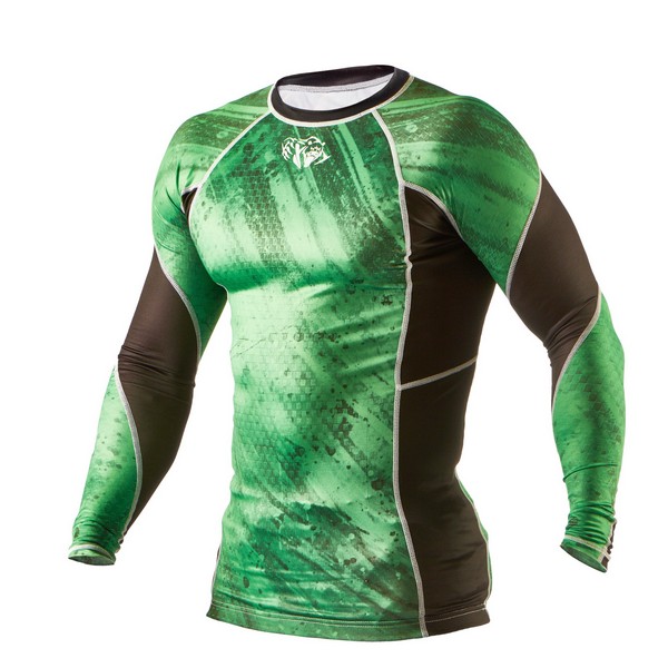 Рашгард Peresvit Immortal Silver Force Rashguard Long Sleeve Green Lantern