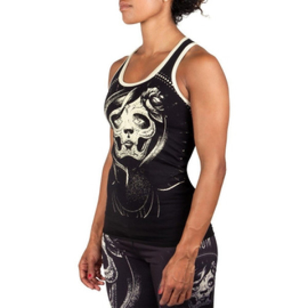 Женская майка Venum Santa Muerte Tank Top Black