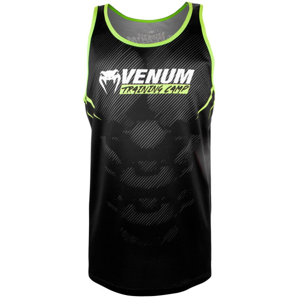 Майка Venum Training Camp 2.0 Tank Top Black Neo Yellow