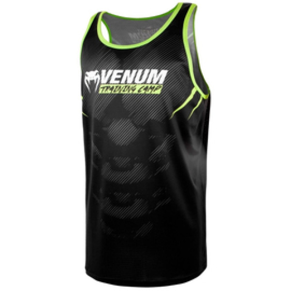 Майка Venum Training Camp 2.0 Tank Top Black Neo Yellow