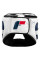 Боксерский шлем Fighting Force Full Training Headgear White Blue