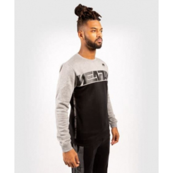 Лонгслив Venum Connect Black Dark Heather Grey