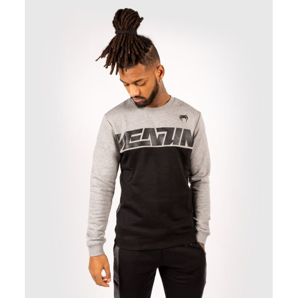 Лонгслив Venum Connect Black Dark Heather Grey