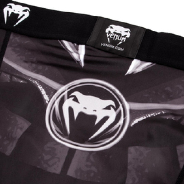 Компрессионные шорты Venum Gladiator 3.0 Vale Tudo Shorts Black White