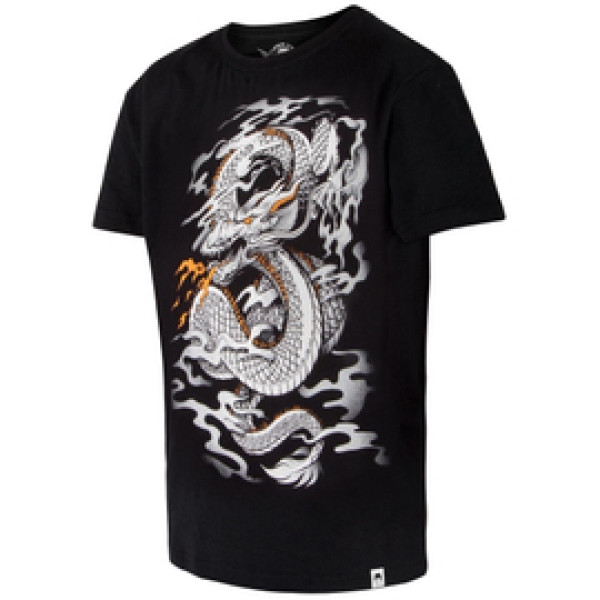 Футболка Venum Dragons Flight T-shirt Black White