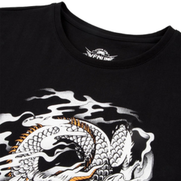 Футболка Venum Dragons Flight T-shirt Black White