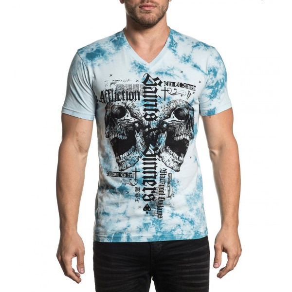 Футболка Affliction Angel City Vneck T-Shirt