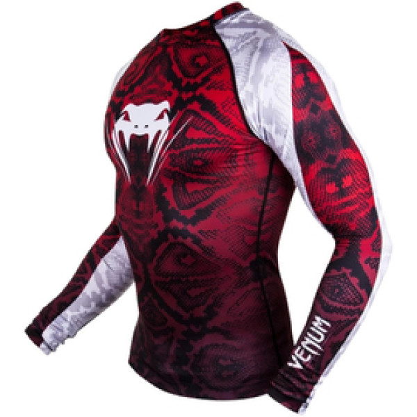 Рашгард Venum Amazonia 5 Rashguard Long Sleeves Red